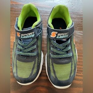 S Sport By Skechers Toddler Boys' Rylan LIGHT-UP Sneakers - Lime Green 10T